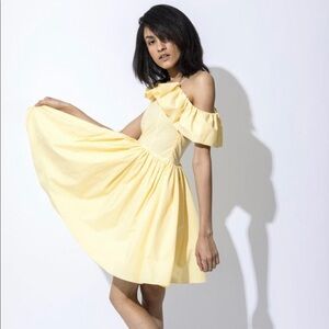 Pamplemousse Daisy Dress Yellow Gingham